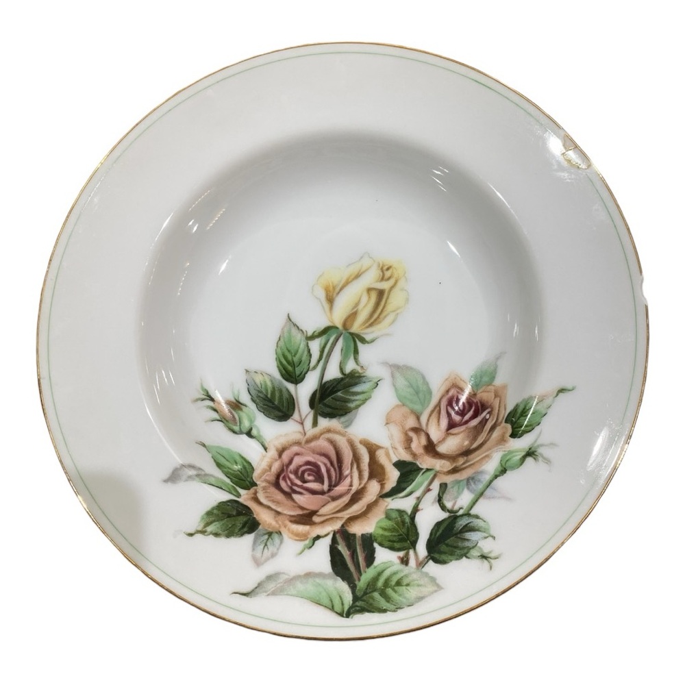 Set of 8 Vintage Kent China Trio Pattern dessert / fruit / sauce bowl. - Picture 5 of 6